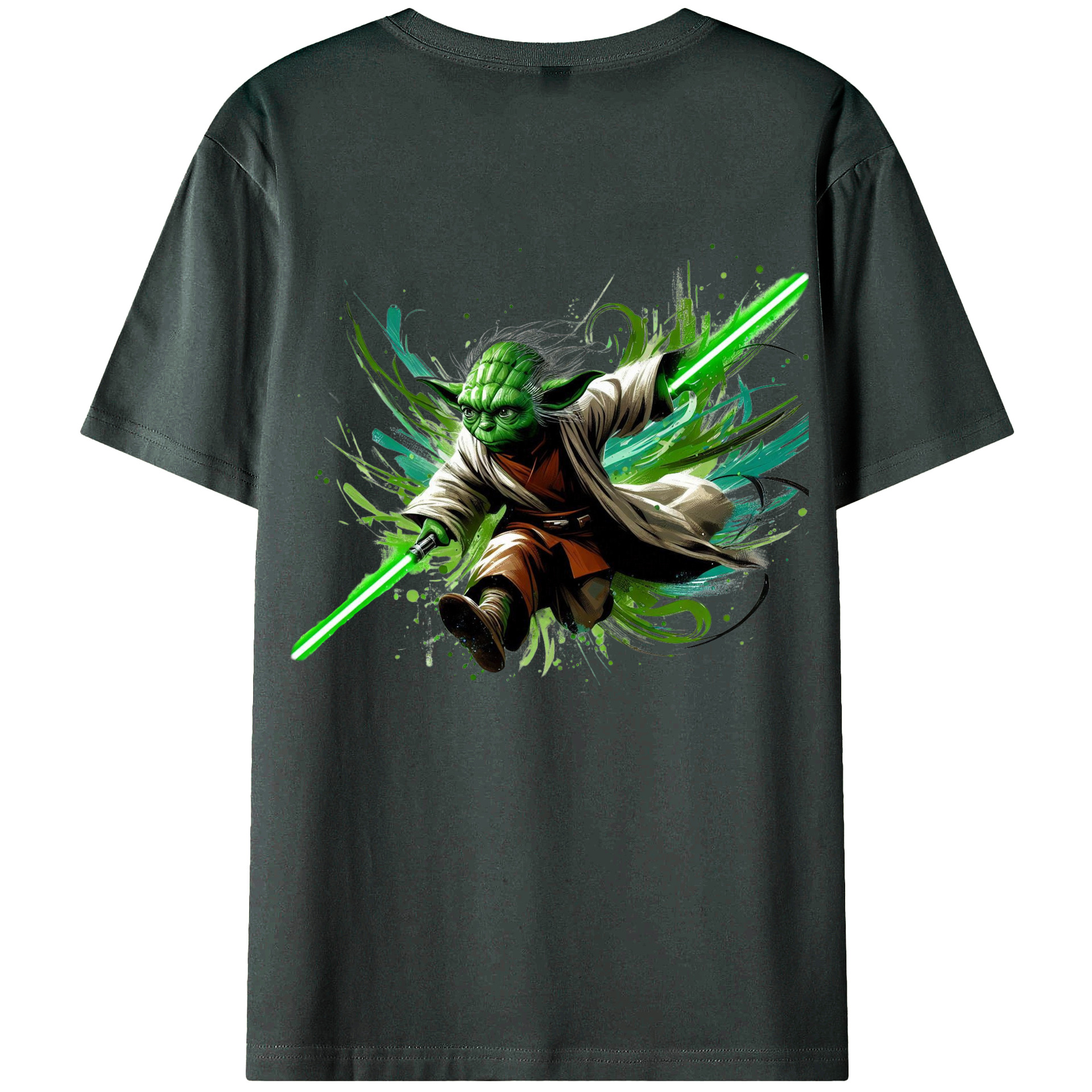 （画像用） スター・ウォーズ Star Wars 綿100％ メンズ半袖Tシャツ（バックプリント） 通気性